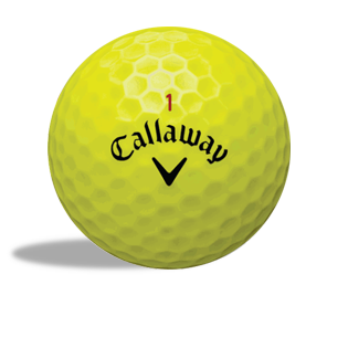 Callaway Chrome Soft Yellow used golf balls