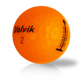 Volvik 3-Piece Distance Crystal Orange Used Golf Balls