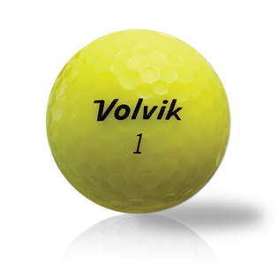 Volvik Yellow Mix Used Golf Balls